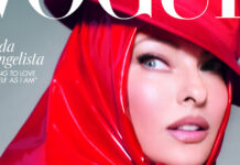 LINDA EVANGELISTA TA SALI DESPUES DI SCONDE DURANTE 5 AÑA