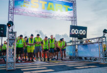 WINGS OF HOPE A ORGANISA DI 3 EDICION DI AUA AIRPORT RUNWAY RUN