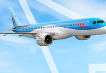 TUI FLY TA CELEBRA 20 AÑA DI SERVICIO AMSTERDAM–ARUBA CU UN VUELO DI CELEBRACION
